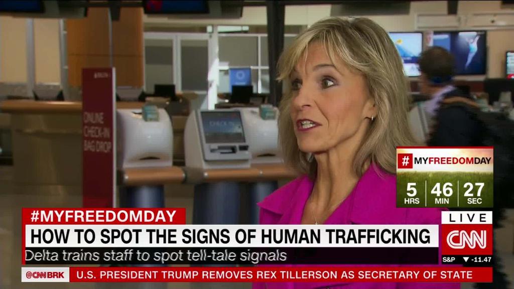   Delta teaches staff to spot human trafficking 