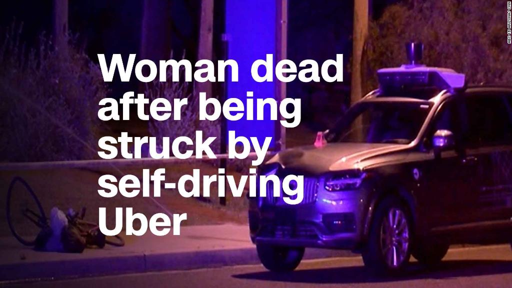 Pedestrian killed in accident involving self-driving Uber