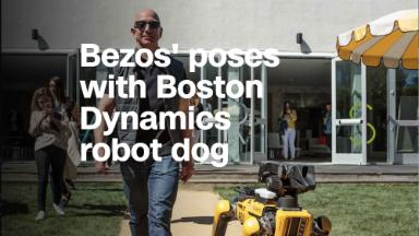 Bezos' new pet: Boston Dynamics' robot dog