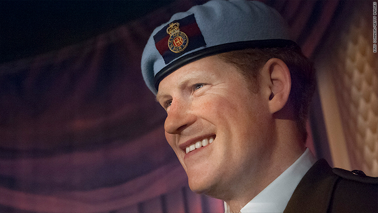 prince harry wax sculpture