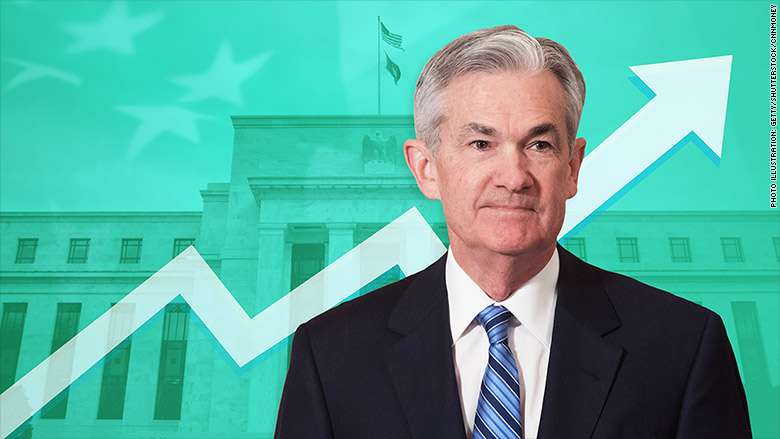 interest rates rise powell