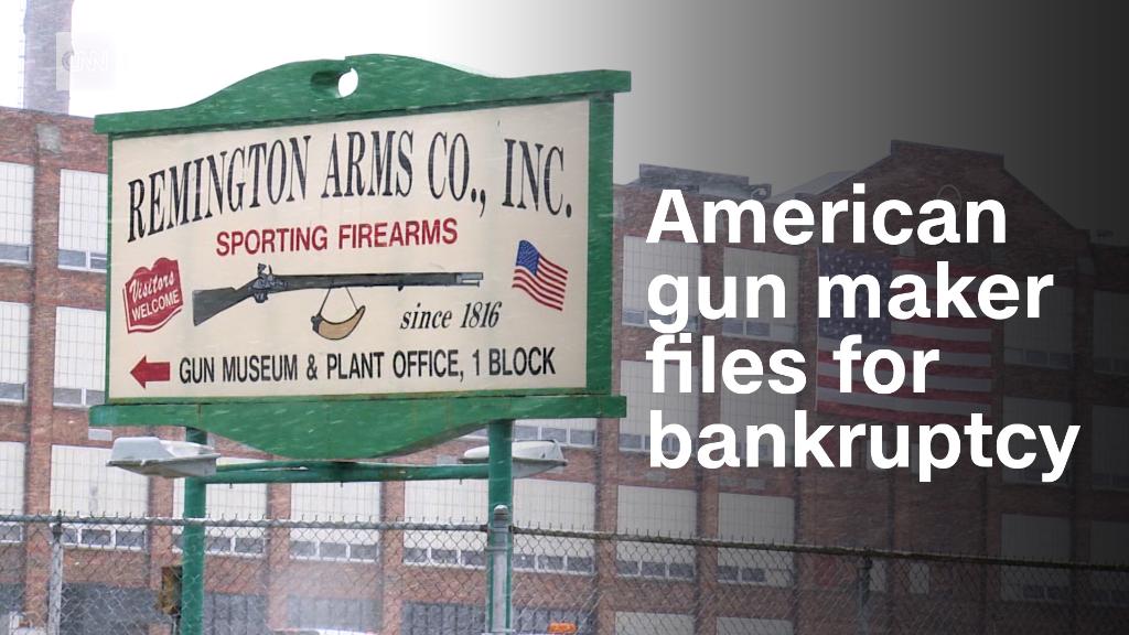 One of America's oldest gun makers files for bankruptcy