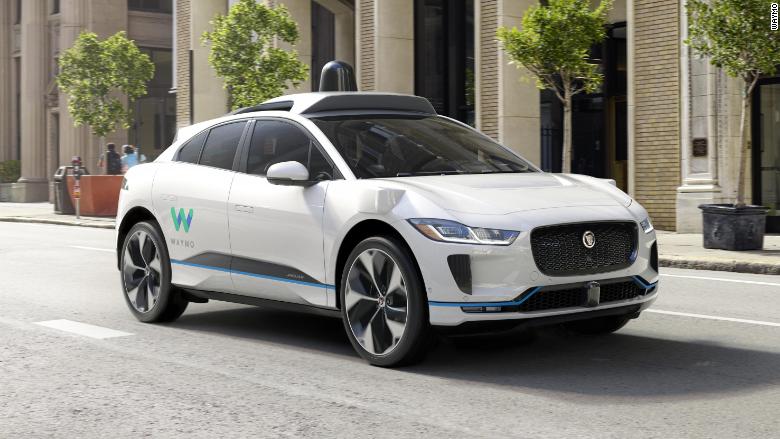 waymo jaguar i pace front