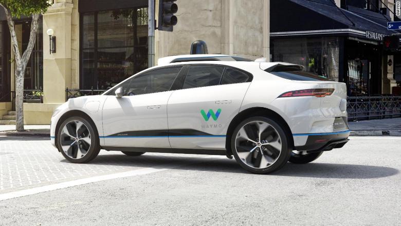 waymo jaguar i pace rear