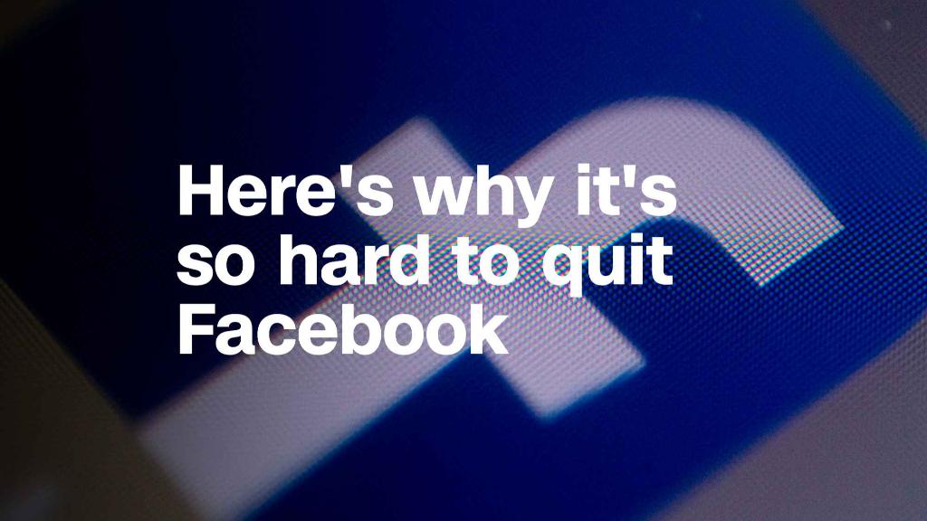 Here's why quitting Facebook is so hard