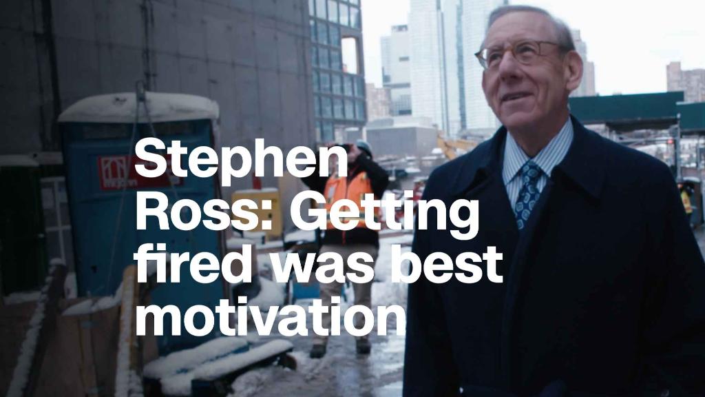 Stephen Ross: Getting fired was best motivation