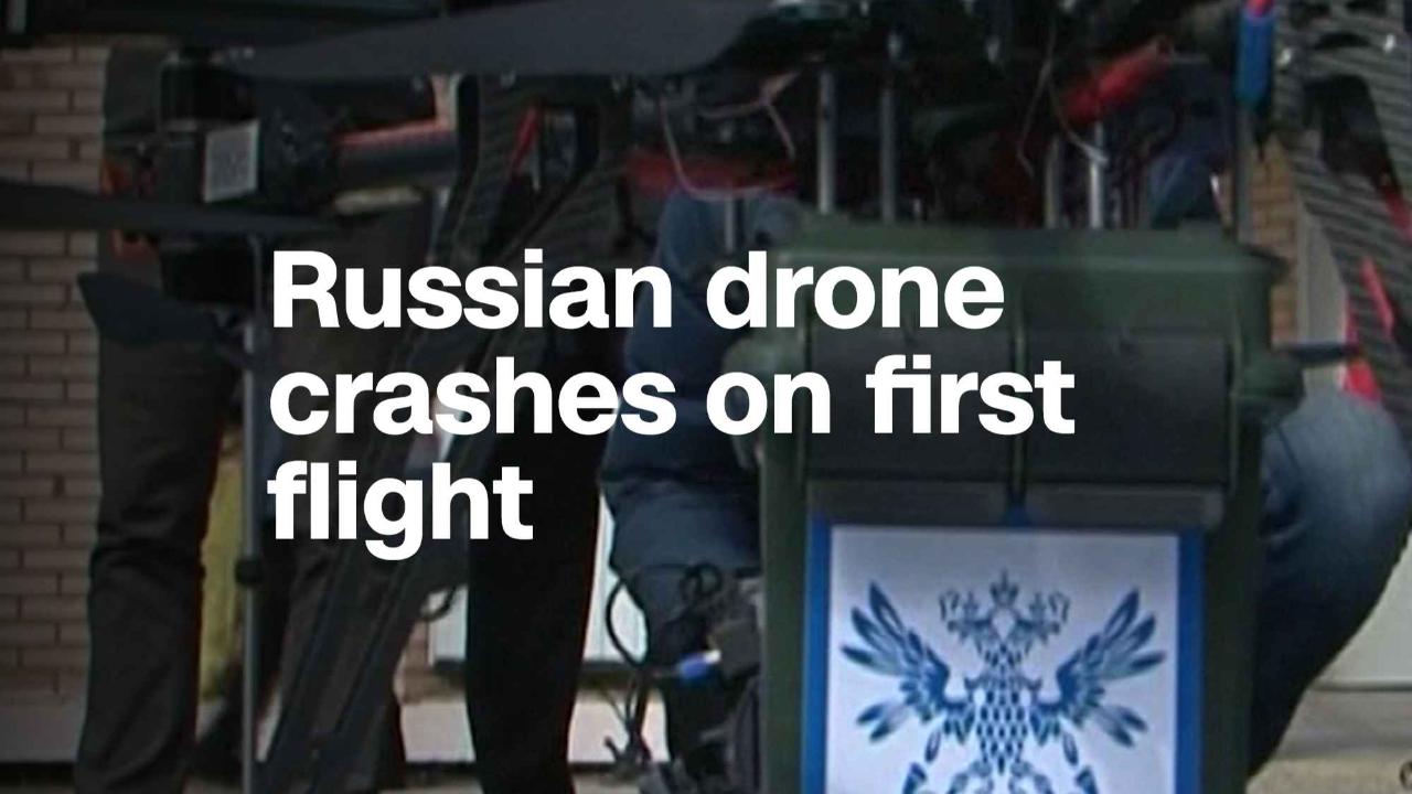 Watch Russian Postal Drone Crashes On First Flight Video Technology 8716