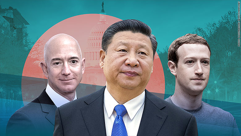 xi bezos zuckerberg