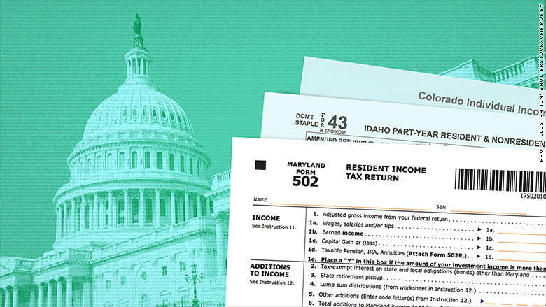 state taxes federal tax reform