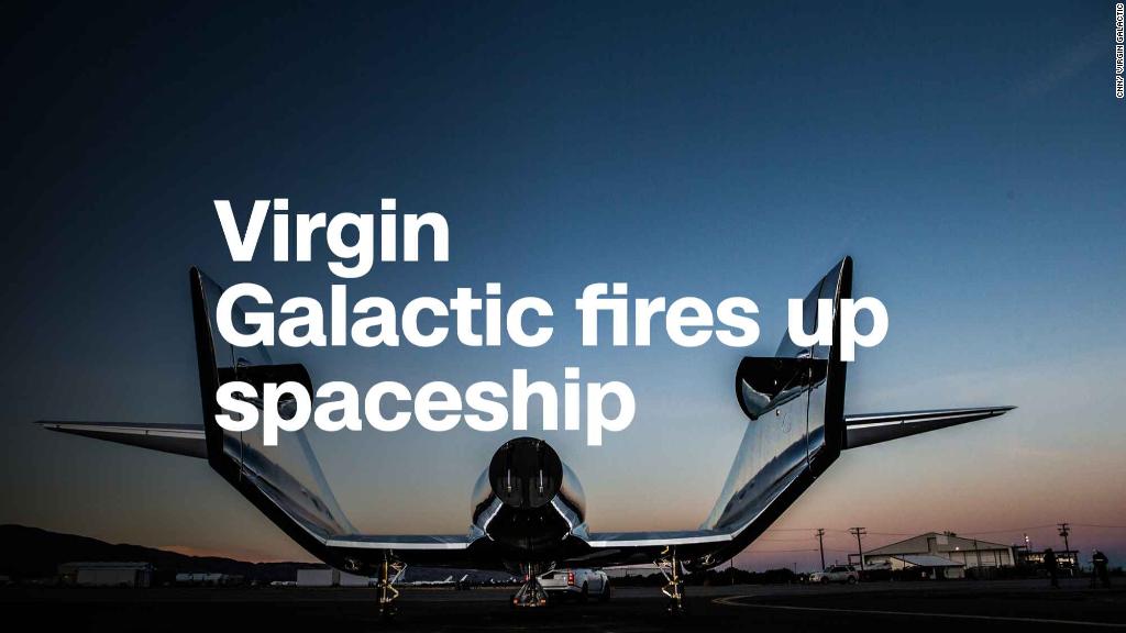 Virgin Galactic tests ship that could bring tourists to space