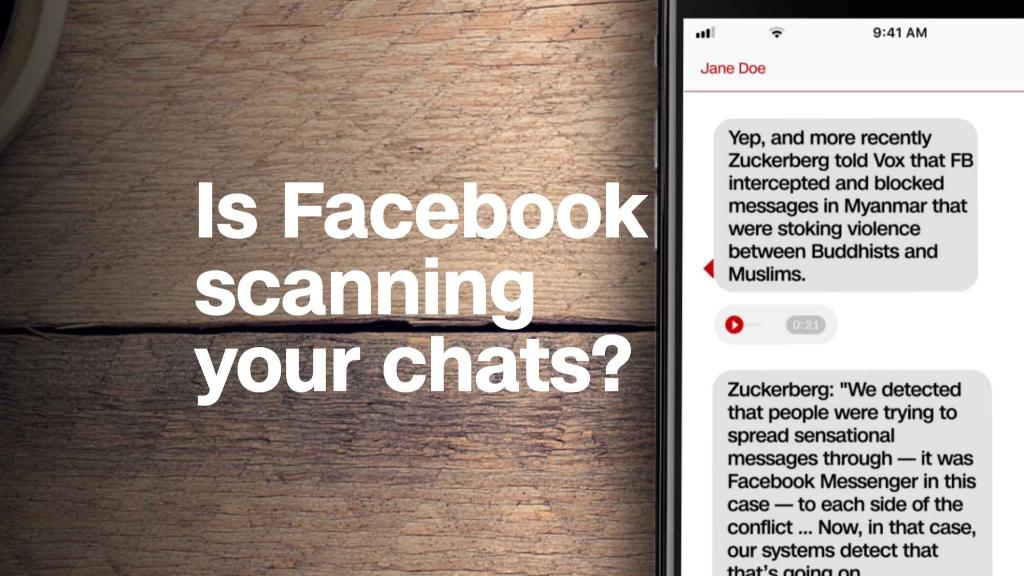 Is Facebook scanning your chats?