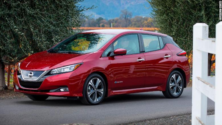 Nissan Leaf front corner