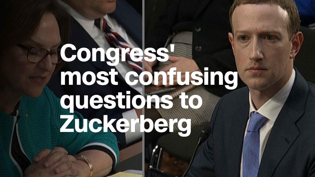 These are the most confusing questions Congress asked Zuckerberg