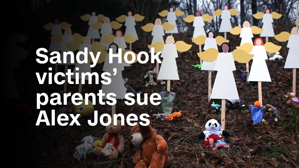 Parents of Sandy Hook victims sue Alex Jones