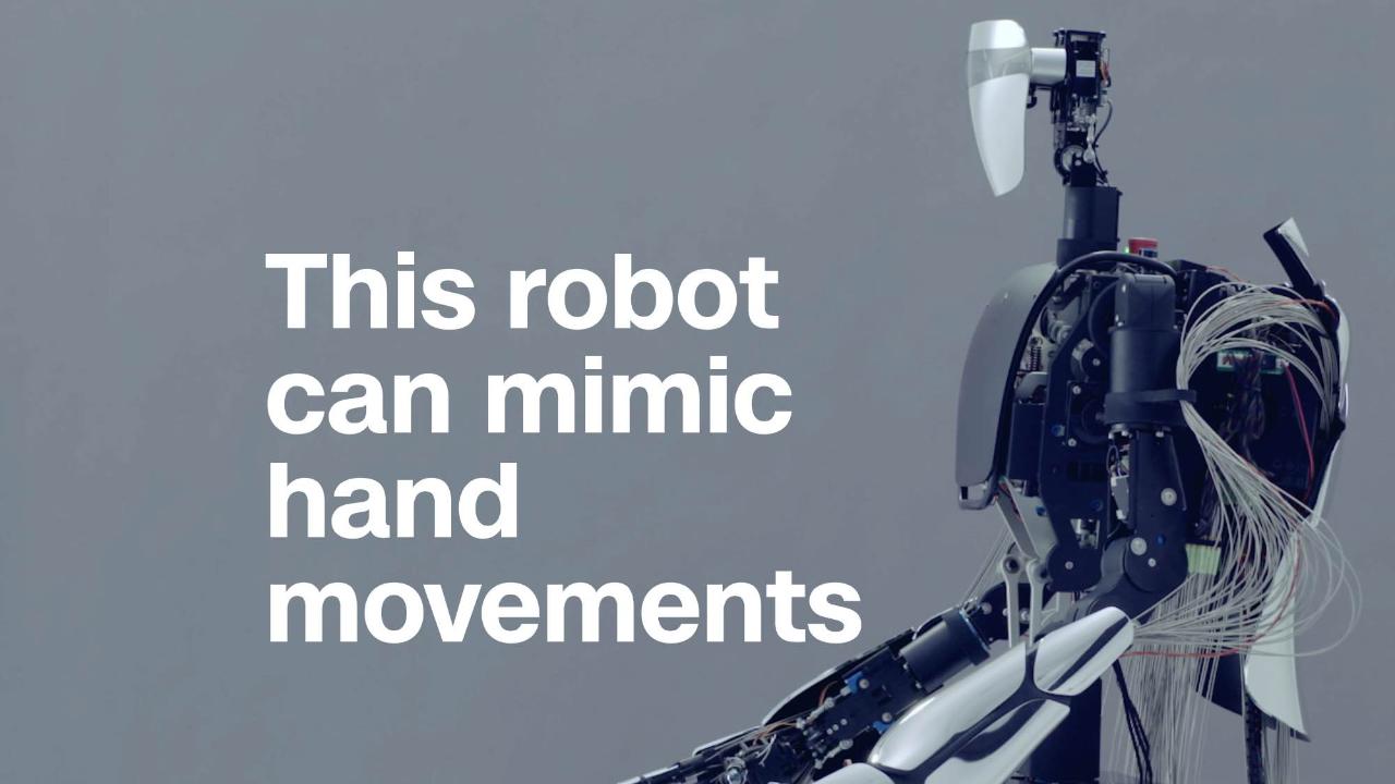 This Robot Can Mimic Human Hand Movements In Real Time - Video - Technology