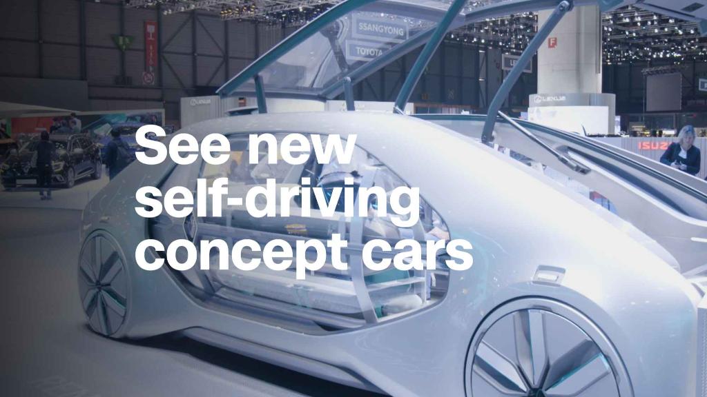 These self-driving concept vehicles are like nothing you've seen before