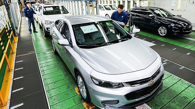 gm assembly line south korea