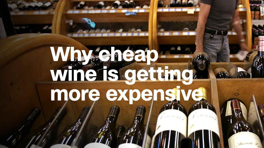 Why cheap wine is getting more expensive