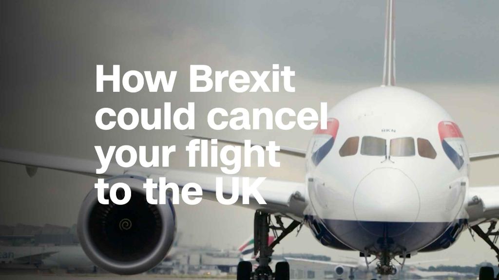 How could Brexit end flights in the UK?