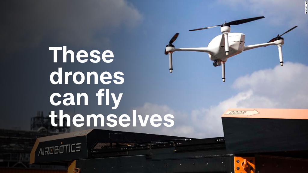 These drones can fly themselves