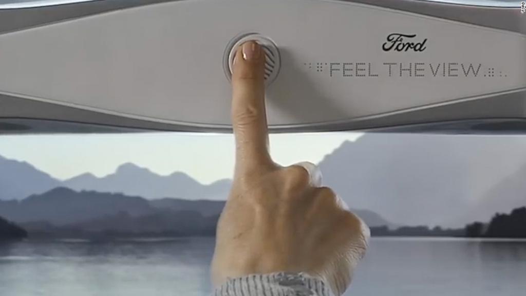 Ford smart window lets the blind 'see'