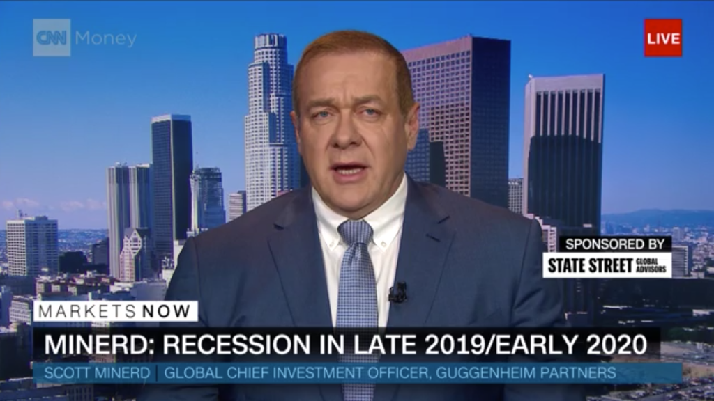 Guggenheim investment chief: Expect a recession in the next two years