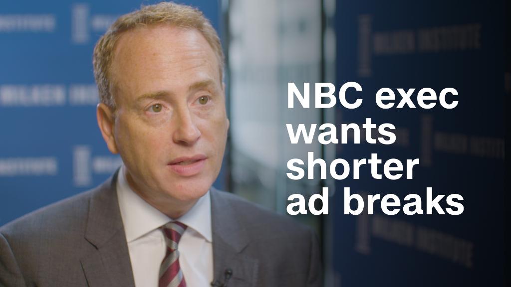 NBC's Bob Greenblatt wants to get rid of the five-minute ad break