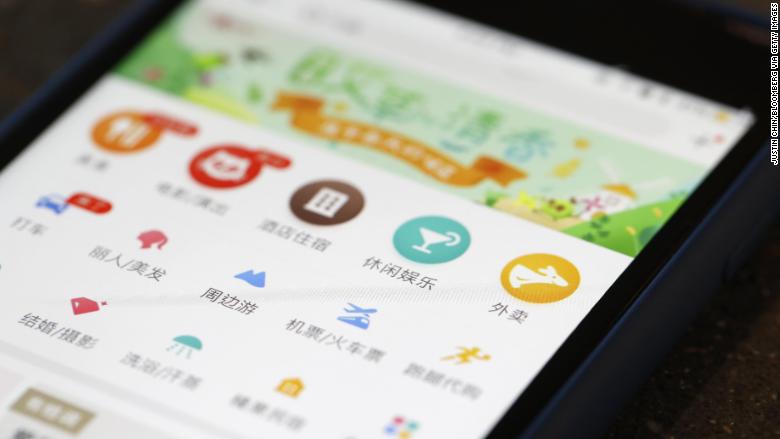Meituan Dianping Chinese tech giant 