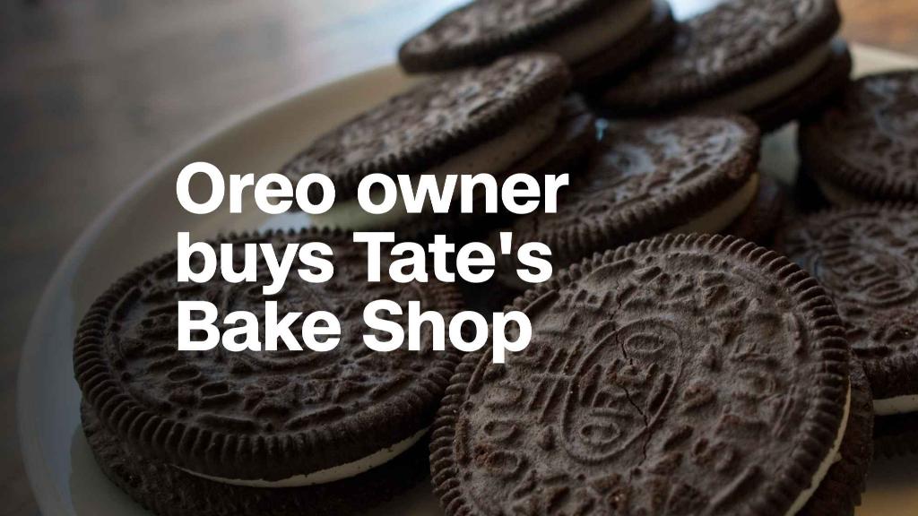 Oreo owner buys Tate's Bake Shop