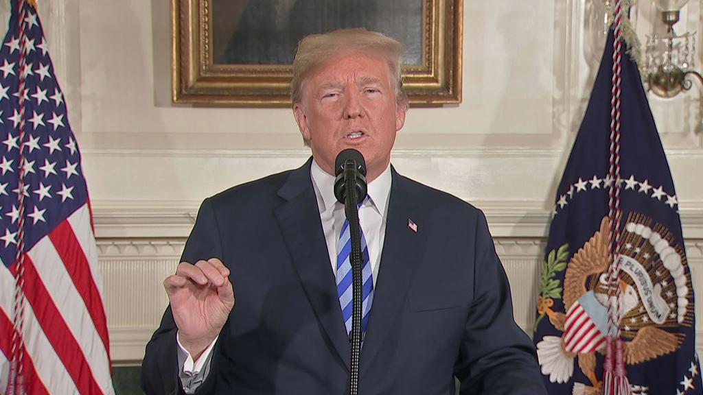 Trump announces withdrawal from Iran deal