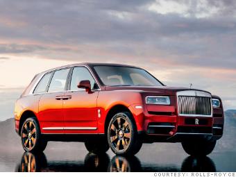 Rolls-Royce reveals Cullinan SUV at a price of $325,000