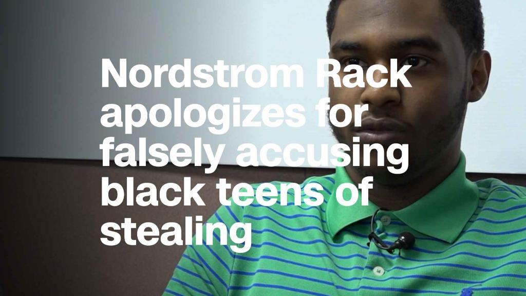 Nordstrom Rack apologizes for falsely accusing black teens of stealing