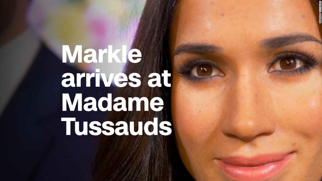 Meghan Markle wax statues arrive at Madame Tussauds