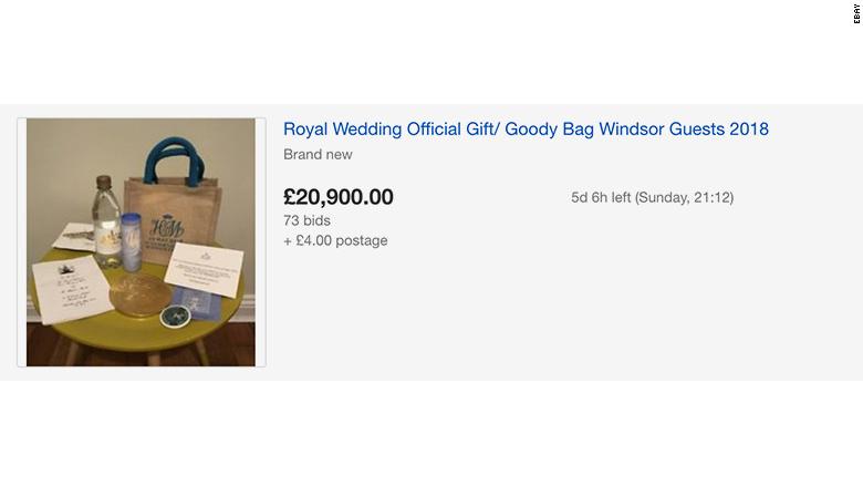 royal wedding ebay goody bag 1 goodie