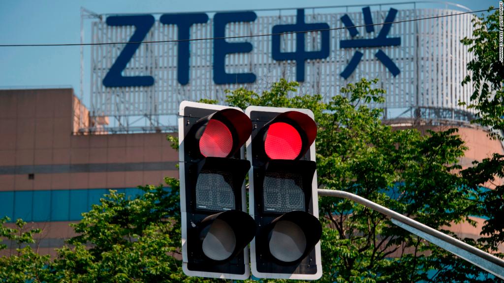 US announces deal with China's ZTE