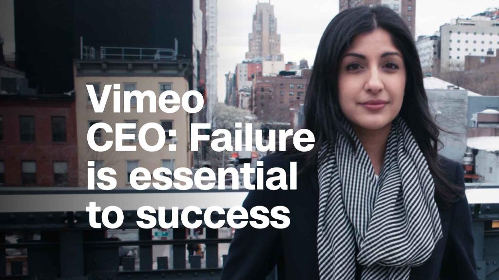 Vimeo CEO: Failure is essential to success