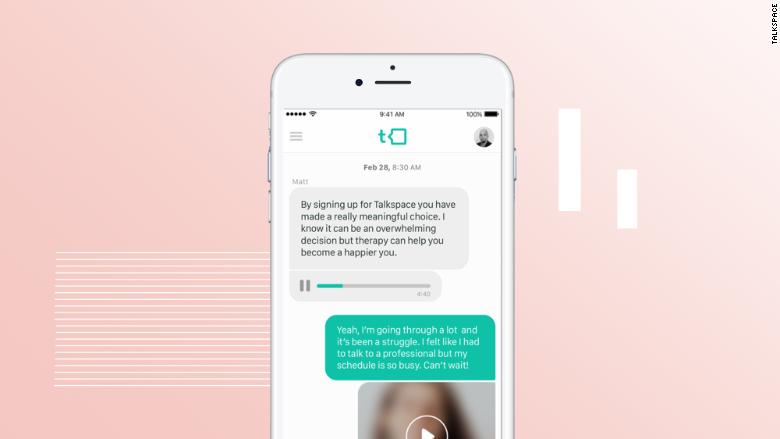 therapy apps talkspace