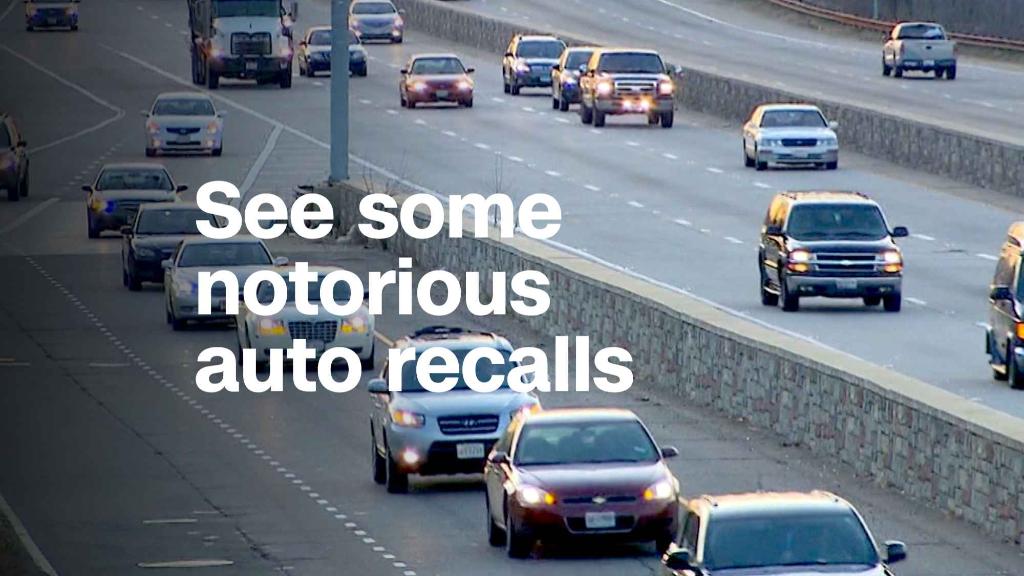 These are some of the most notorious auto recalls