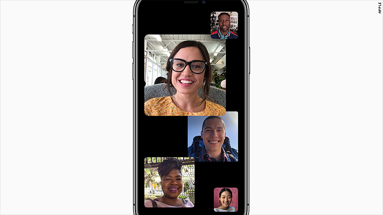 apple keynote group facetime 060418