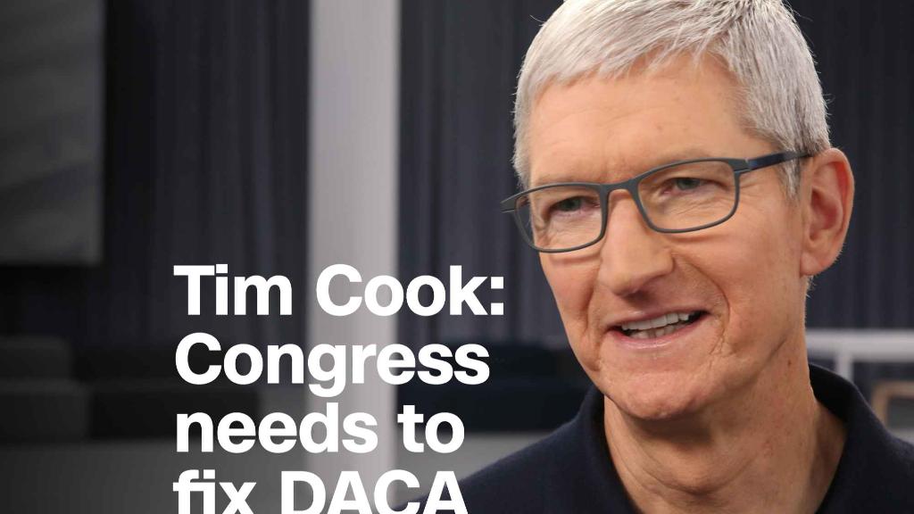 Tim Cook: Congress needs to fix DACA