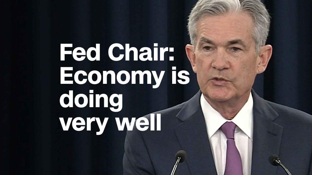 Fed Chair: The economy is doing very well