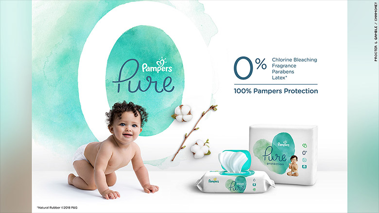 pampers diapers pure protection