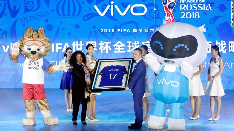 vivo world cup sponsor