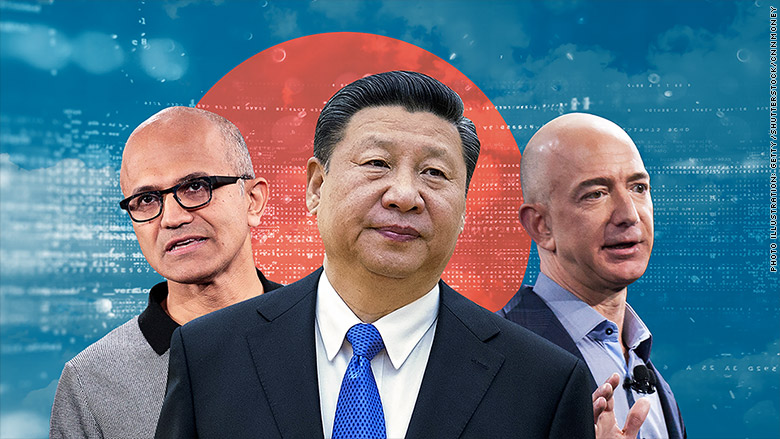 pacific bezos jinping nadella