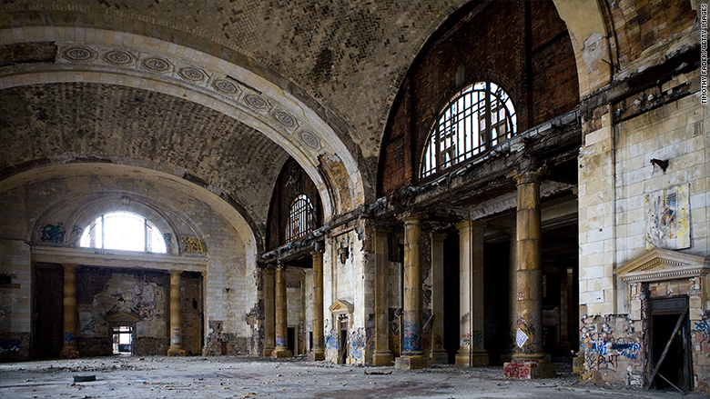 michigan central station lobby current