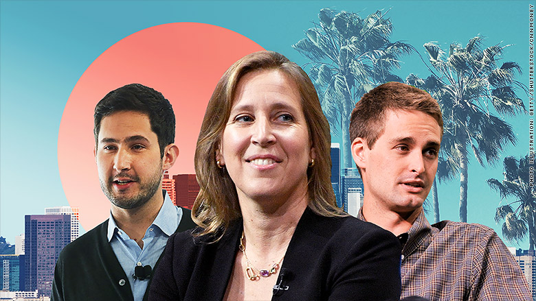 pacific susan wojcicki kevin systrom evan spiegel