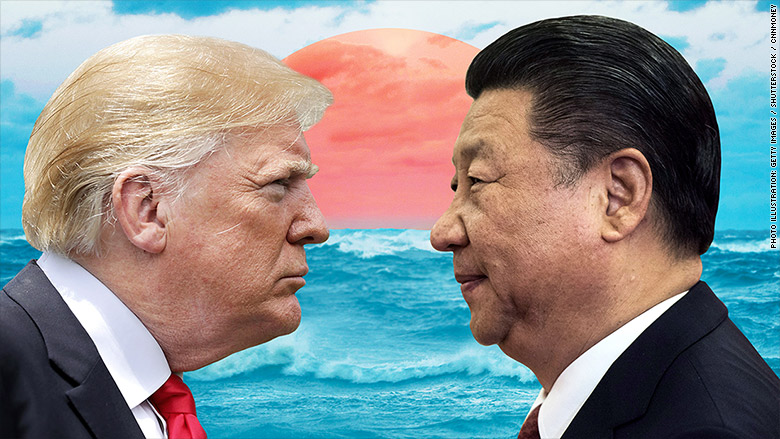 GFX pacific donald trump xi jinping june