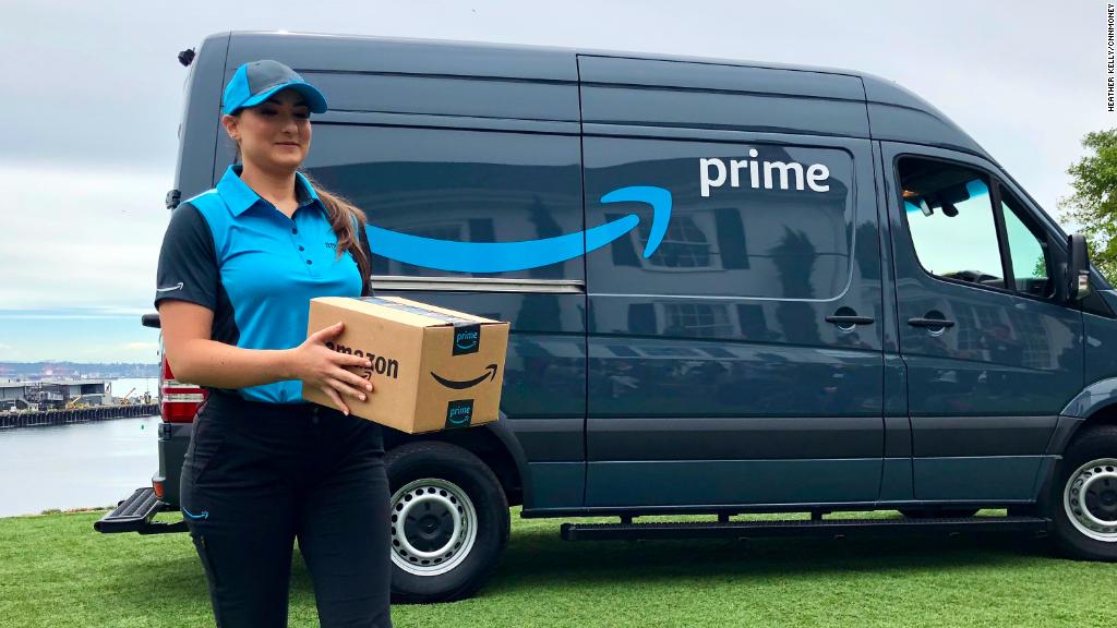   View the New Amazon Prime Delivery Initiative 