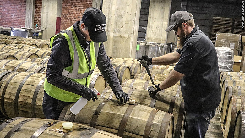 new guiness brewery filling