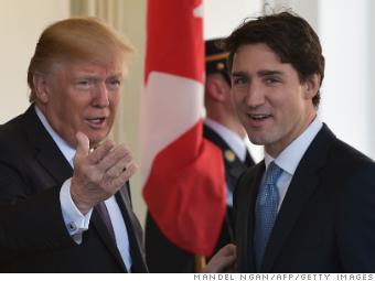 Yahoo Canada News on X: Prime Minister @JustinTrudeau says U.S. tariffs on  Canadian steel and aluminum imports over national security concerns are  insulting   / X
